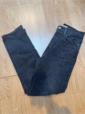 Levi’s Women’s Black Wedgie Straight Jeans